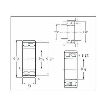 KOYO NN3005K Cylindrical Roller Bearing