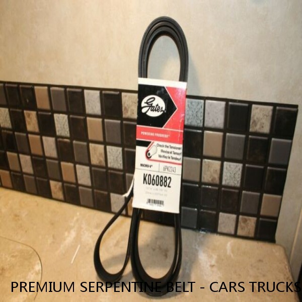 PREMIUM SERPENTINE BELT - CARS TRUCKS VANS MACHINERY 6PK2240 K060882